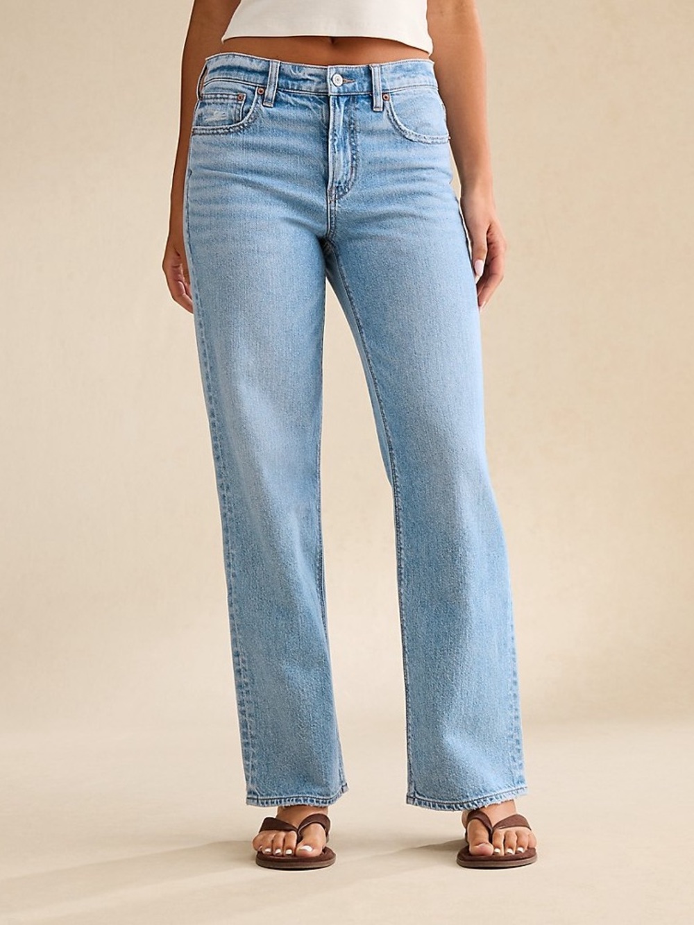 American Eagle High Waisted Stovepipe Jeans 18 Tall